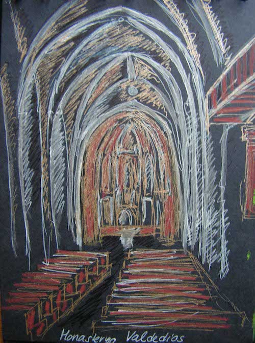 Cesta do Santiaga de Compostela 2012