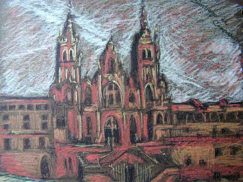 Cesta do Santiaga de Compostela 2012