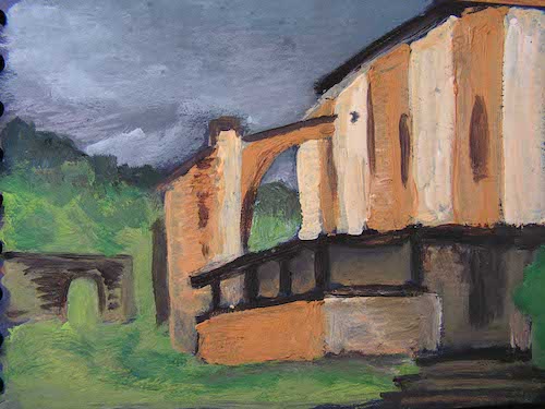 Cesta do Santiaga de Compostela 2012