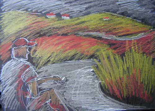 Cesta do Santiaga de Compostela 2012