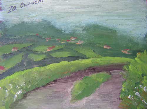 Cesta do Santiaga de Compostela 2012