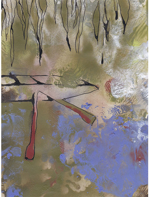 Jaro na Svitavě, 120 x 80 cm , Cena: 6 000 Kč